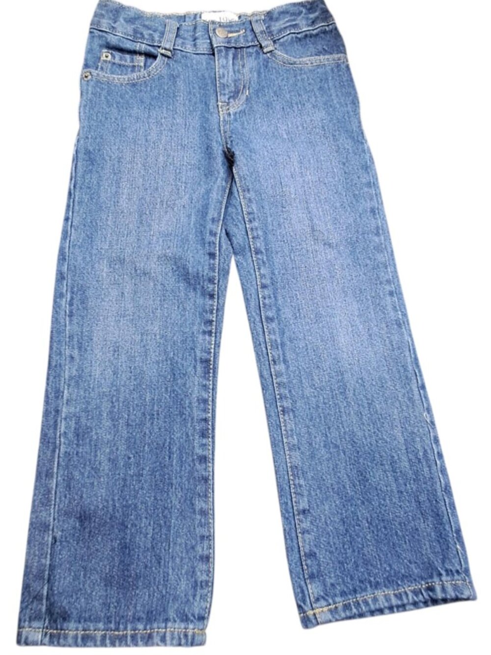 The Children’s Place Boys Jeans Size 5 Medium Wash EUC Adjustable Waist